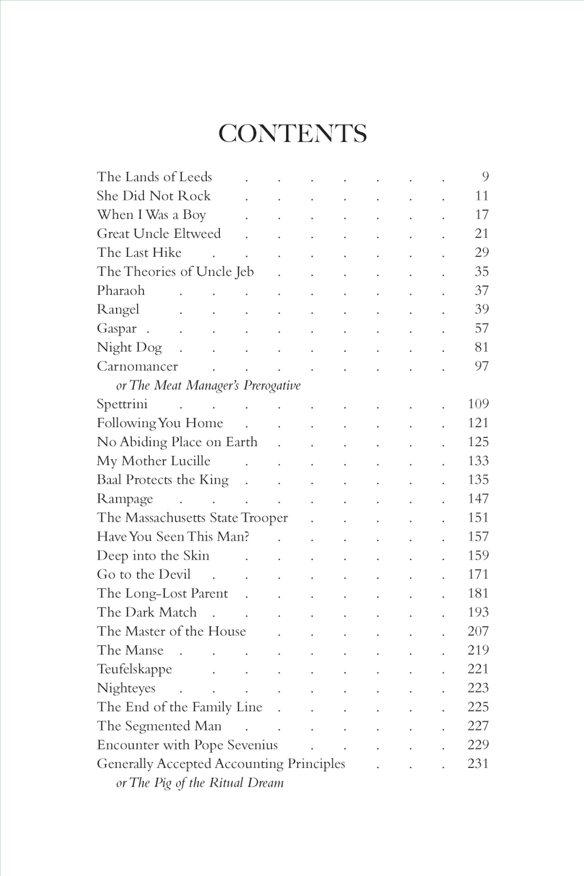 Vistas of Carrion by Matthew M. Bartlett - Softcover Edition