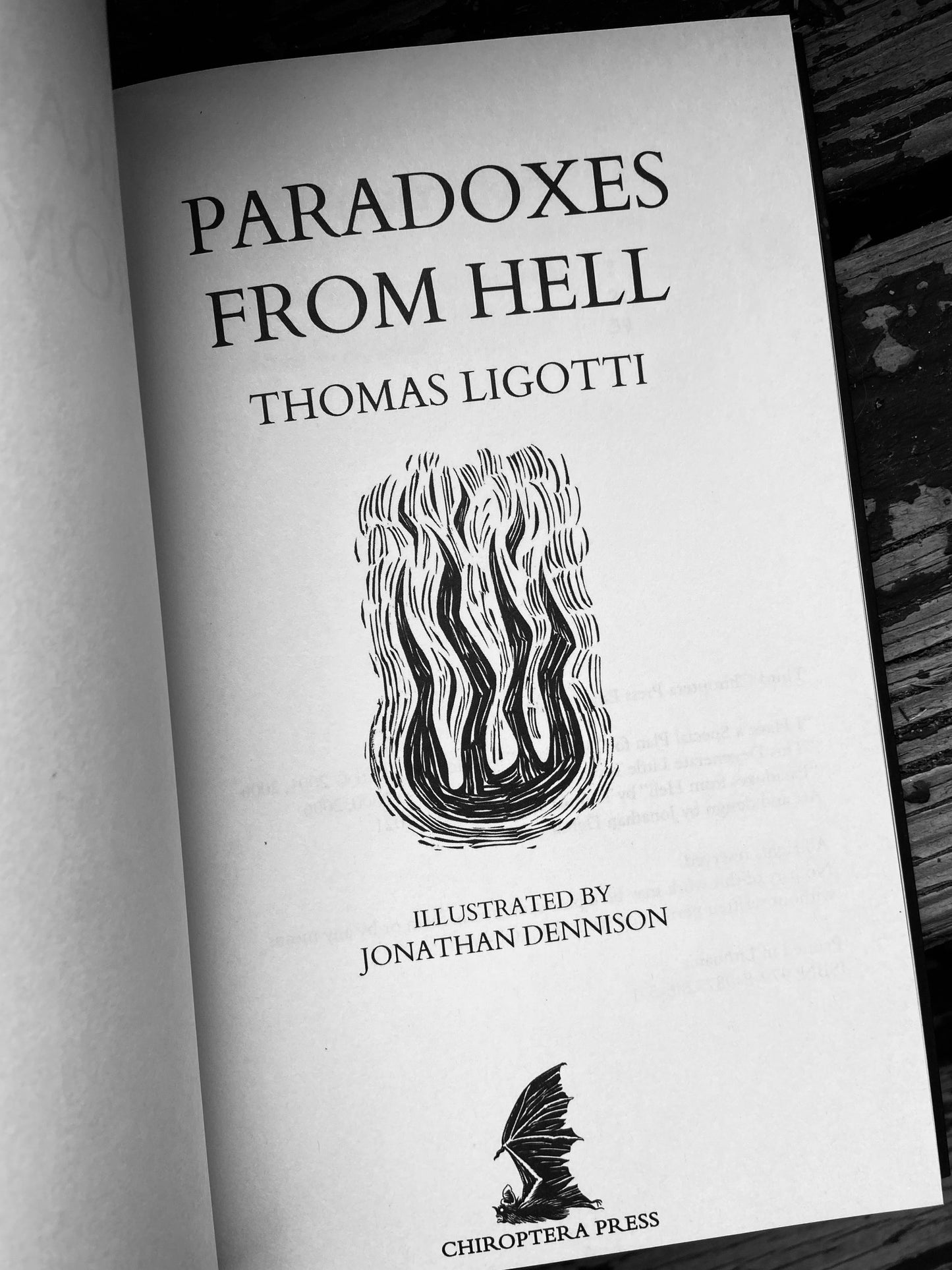 Paradoxes from Hell by Thomas Ligotti