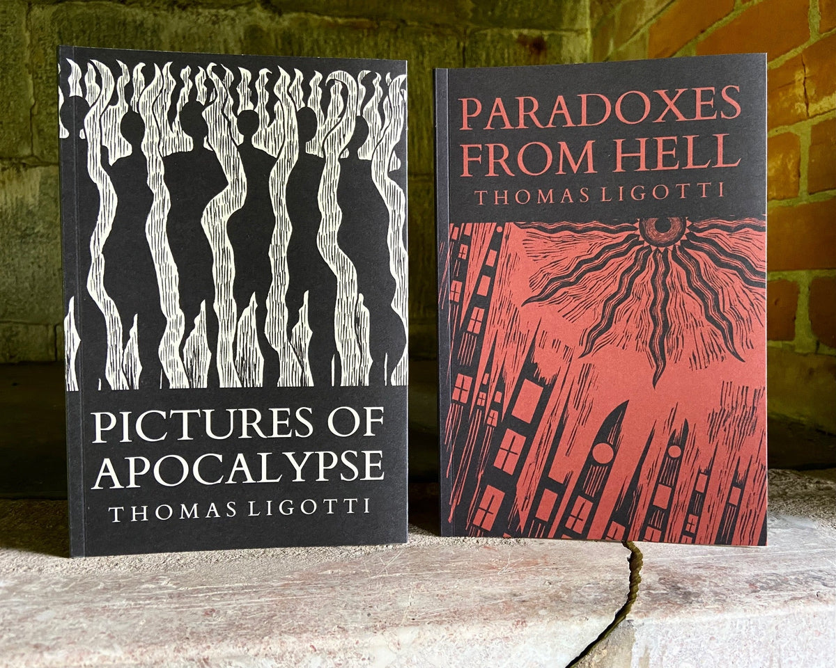 Pictures of Apocalypse and Paradoxes from Hell by Thomas Ligotti - Signed deluxe edition set