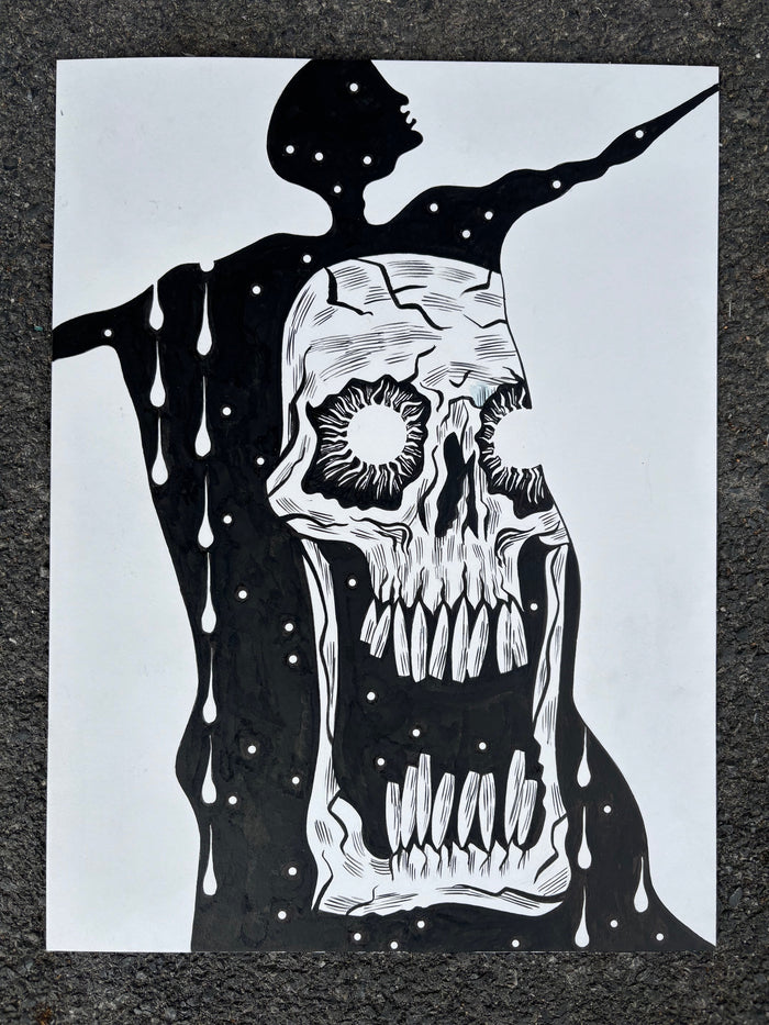 "I Have a Special Plan for This World" original art by Jonathan Dennison