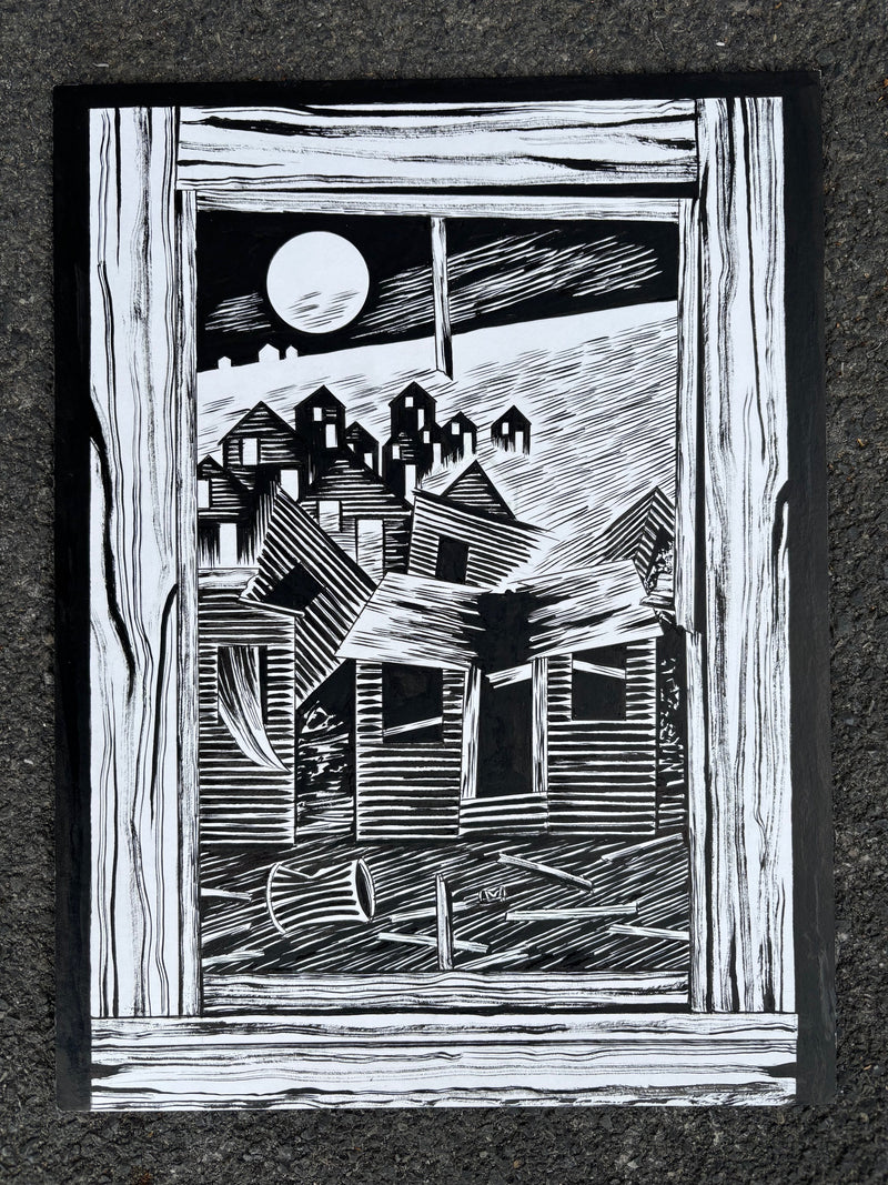 "Purity" original art by Jonathan Dennison