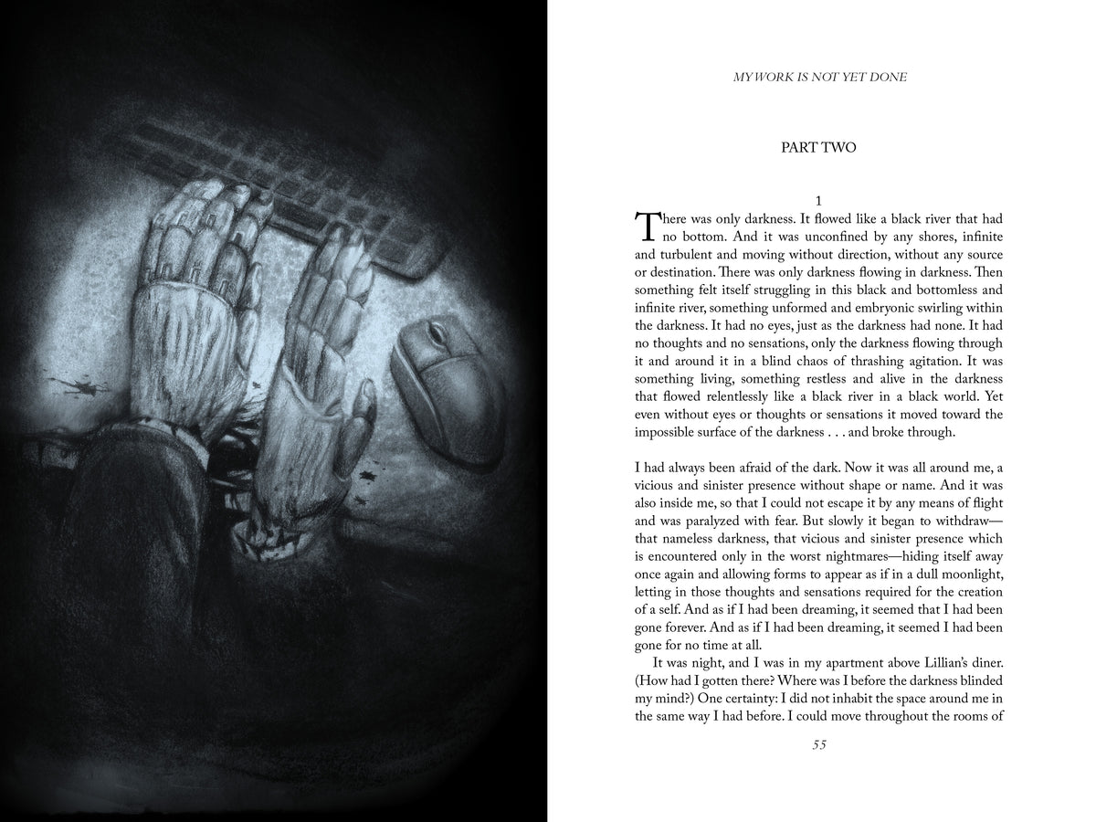 My Work Is Not Yet Done by Thomas Ligotti - Slipcase Edition