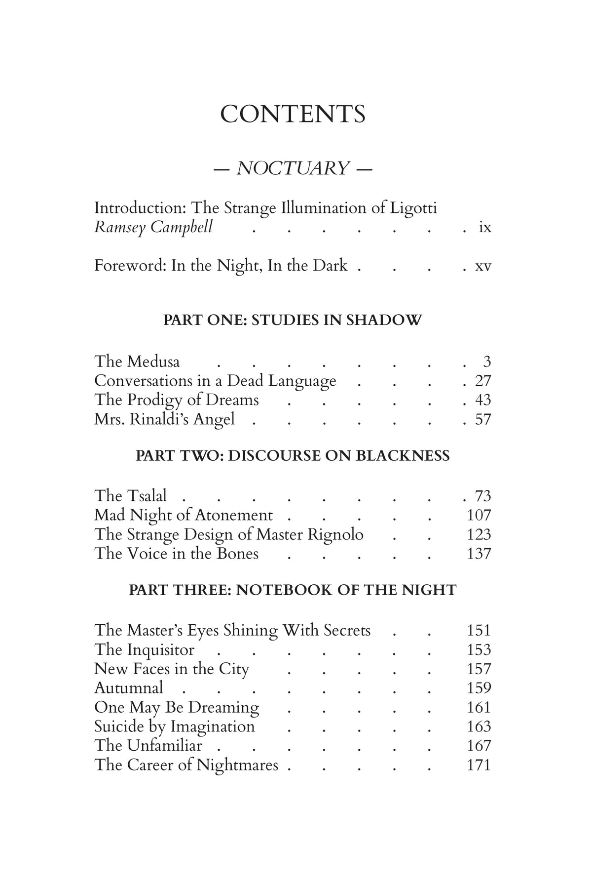 Noctuary & The Spectral Link by Thomas Ligotti - Illustrated Edition - Lettered Edition